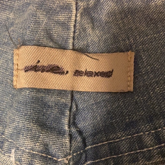 Cool button fly printed light denim jeans NWOT - Picture 2 of 6